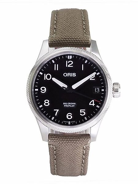 Oris Schweizer Uhr Automatik Herren Uhr ORIS BIG CROWN PROPILOT DATE 40,5 m günstig online kaufen