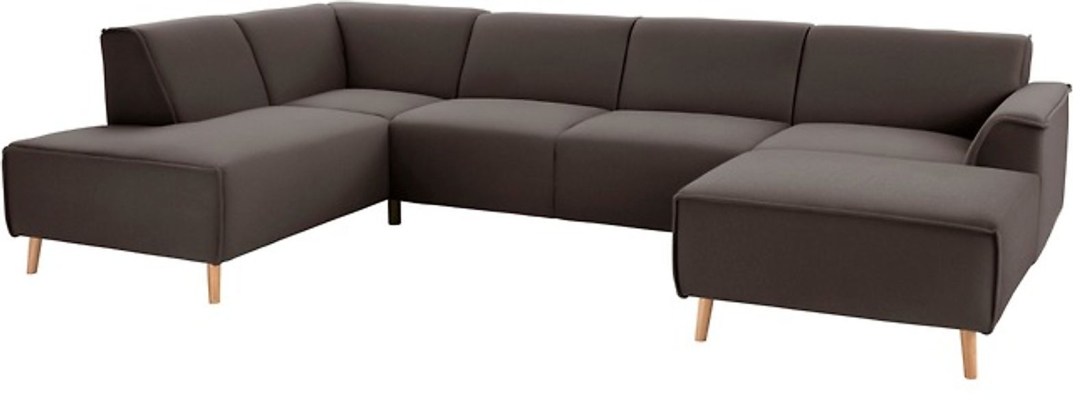 Home affaire Wohnlandschaft »Janek Scandic Design, elegant und zeitlos U-Fo günstig online kaufen