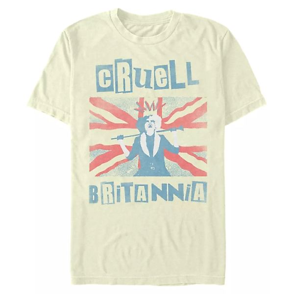 Disney Classics - Cruella - Cruella de Vil Cruell Britannia - Männer T-Shir günstig online kaufen