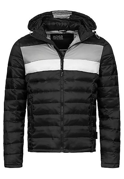 Indicode Winterjacke Hampshire mit elastischen Bündchen günstig online kaufen