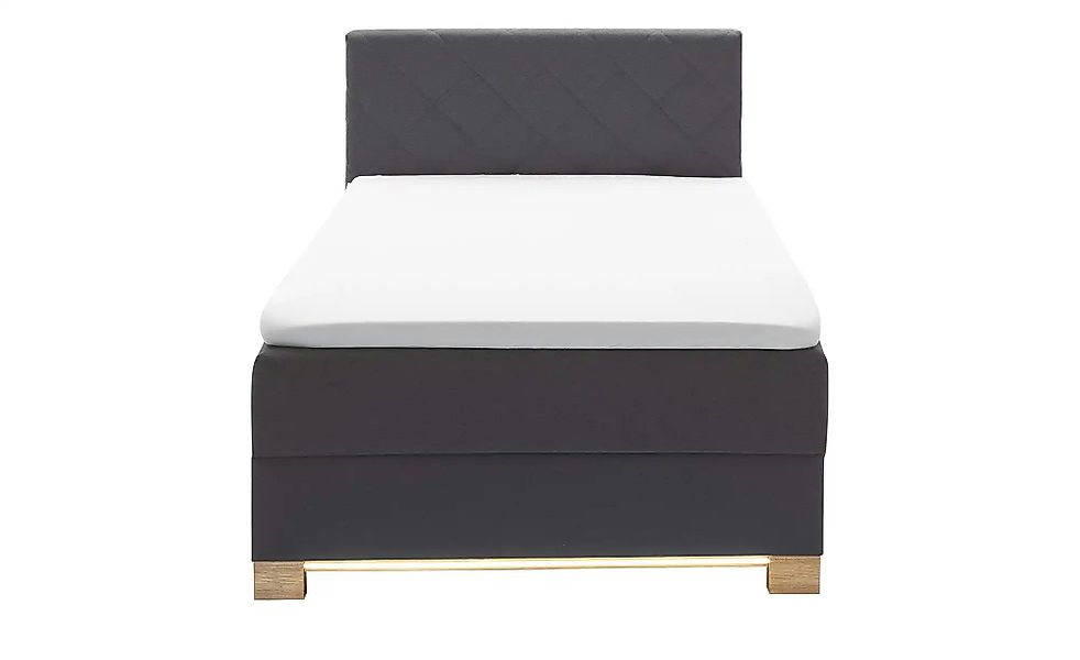 Boxspringbett USB-Anschluss & LED-Beleuchtung Messina ¦ grau ¦ Maße (cm): B günstig online kaufen