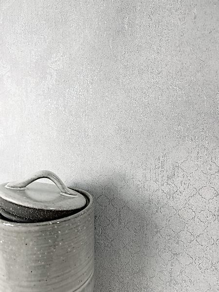 Newroom Vliestapete, Grau Tapete Vintage Ornamente günstig online kaufen