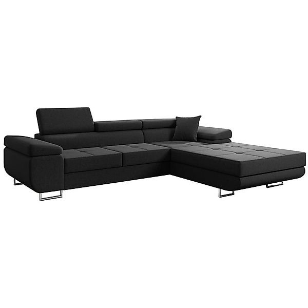Beautysofa Ecksofa Alons mit Schlaffunktion auf günstig online kaufen