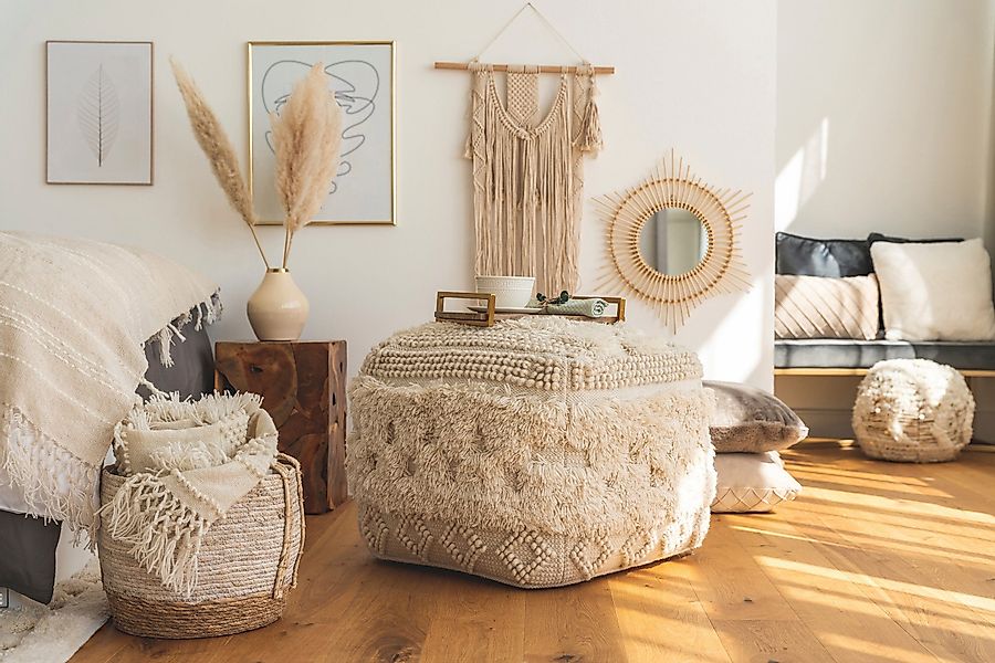 Kayoom Pouf Bohist 125 50cm x günstig online kaufen