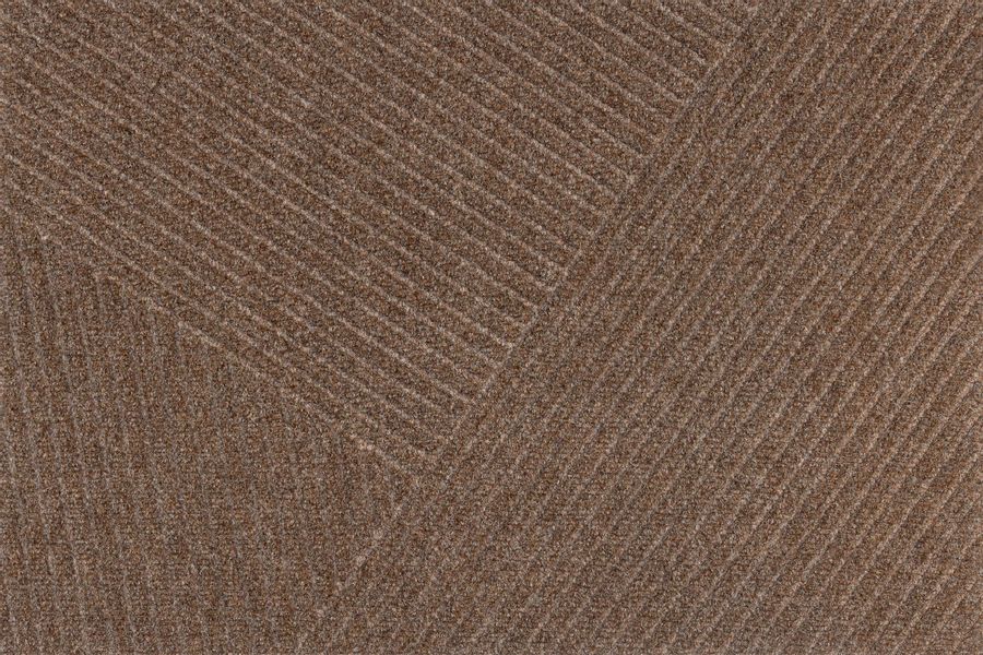 wash+dry by Kleen-Tex Fußmatte "DUNE Stripes taupe" rechteckig 8 mm Höhe günstig online kaufen
