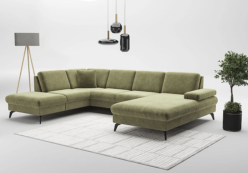 sit&more Wohnlandschaft "Morris Jubi U-Form, B: 300 cm" mit Armteilfunktion günstig online kaufen