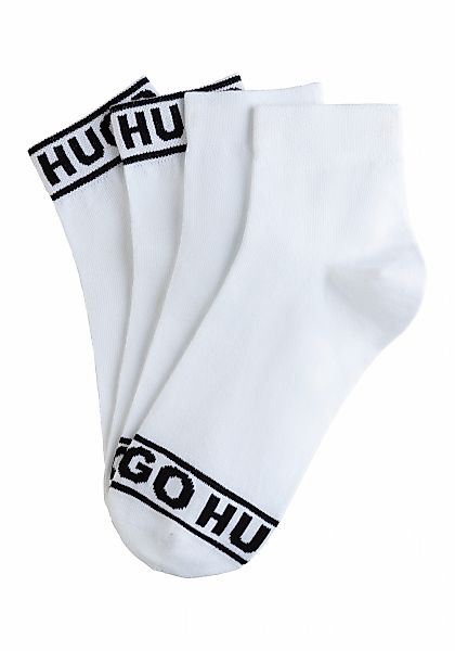 HUGO Underwear Freizeitsocken "2P SH LOGO CC W" Set, 2er, 2 Paar tlg. mit L günstig online kaufen