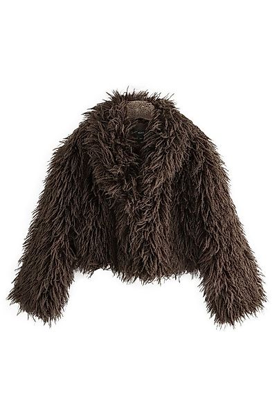 Next Fellimitatjacke Zotteliger Kunstfellmantel (1-St) günstig online kaufen