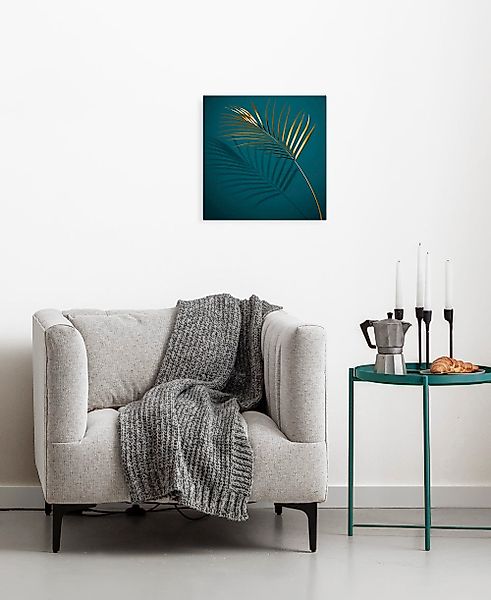 Komar Leinwandbild "Casino Nights - Größe 30 x 30 cm" Natur 1 Stk. tlg. Kei günstig online kaufen