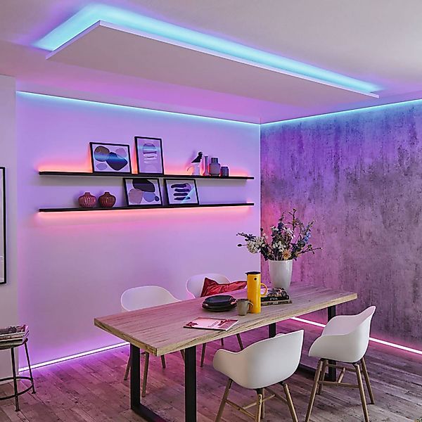 Paulmann Dekolicht, LED-Leuchtmittel fest verbaut, Warmweiß, LED Strip Lich günstig online kaufen