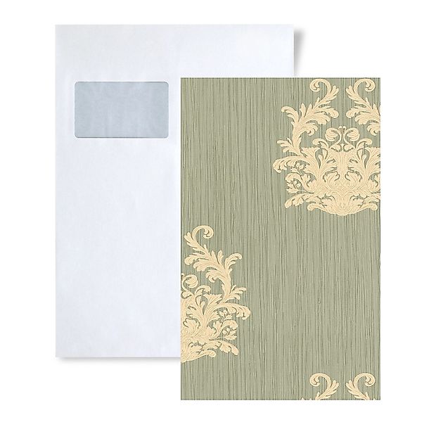PROFHOME 1 MUSTERSTÜCK S-958612-GU DIN A4 MUSTER der Ornament Tapete günstig online kaufen