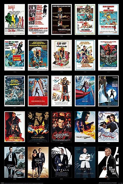 PYRAMID Poster James Bond 007 Poster günstig online kaufen