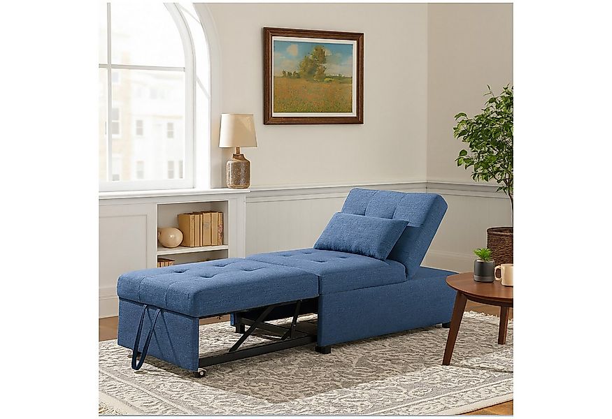 HTI-Living Relaxsessel Schlafsessel Magarete Blau (Stück, 1-St., 1 Sessel), günstig online kaufen