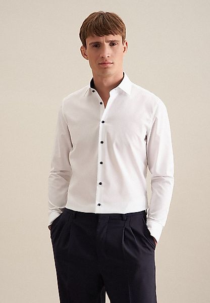 seidensticker Businesshemd Schwarze Rose X-Slim 1/1 Kentkragen Uni günstig online kaufen