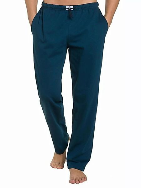 HAASIS Bodywear 1919 Pyjamahose Herren Jerseyhose 77113873-navy (1-tlg) Opt günstig online kaufen