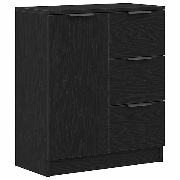 vidaXL Sideboard mit Schubladen Schwarz 60 x 30 x 70 cm Holzwerkstoff 86273 günstig online kaufen