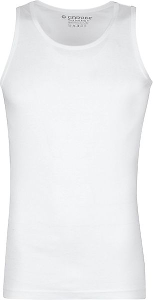 Garage Stretch Basic Singlet Weiß - Größe XXL günstig online kaufen