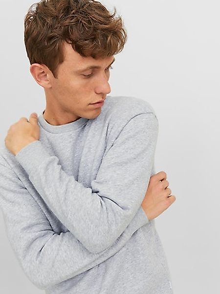 Jack & Jones Sweatshirt "JJEBRADLEY SWEAT CREW NOOS", mit Rippbündchen günstig online kaufen