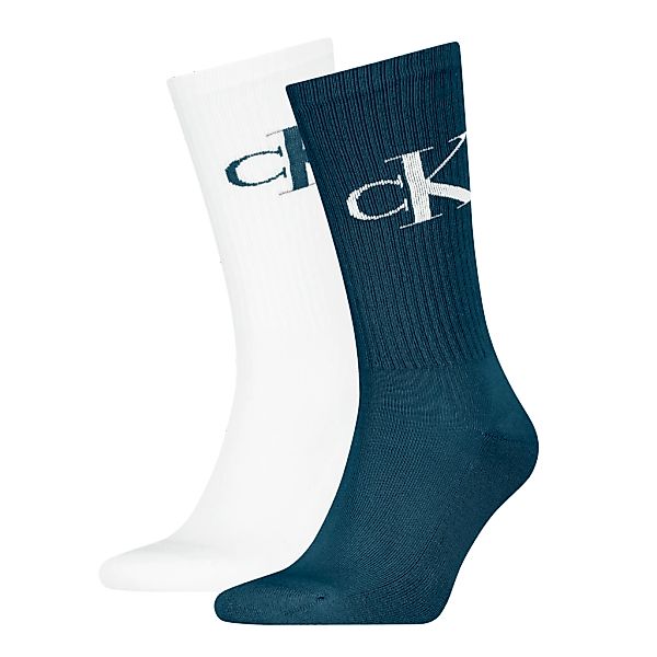 Calvin Klein Jeans Socken "CKJ MEN SOCK 2P MONOGRAM", (2 Paar, 2 Paar), mit günstig online kaufen