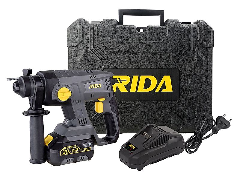 RIDA Akku-Schlagbohrmaschine Akku-Bohrhammer 20V, SDS plus, günstig online kaufen