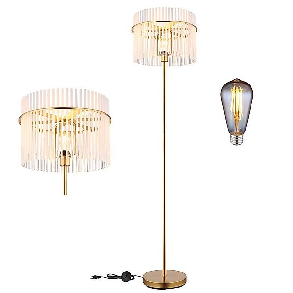 GLOBO LIGHTING LED Stehlampe, Leuchtmittel inklusive, günstig online kaufen