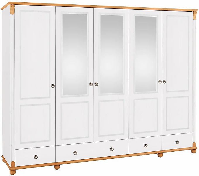 Home affaire Kleiderschrank "Tessin", (B/H/T ca. 245/191/59 cm), Breite 245 günstig online kaufen