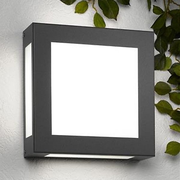 Außenwandleuchte Aqua Legendo in Anthrazit IP44 E27 günstig online kaufen