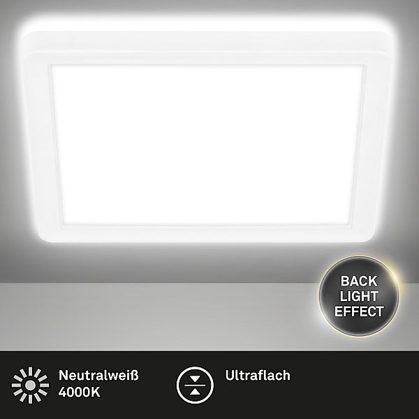 Briloner Leuchten Deckenleuchte LED Deckenlampe Panel günstig online kaufen