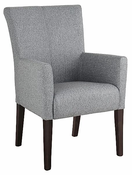 Home affaire Esszimmerstuhl "King" () Polsterstuhl, Armlehnstuhl, Gestell M günstig online kaufen