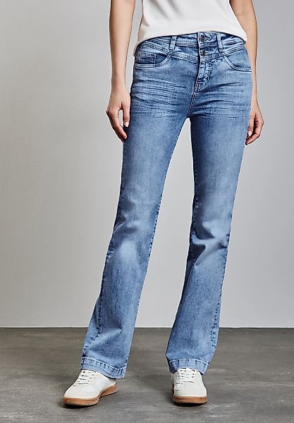 STREET ONE Bootcut-Jeans, High Waist günstig online kaufen