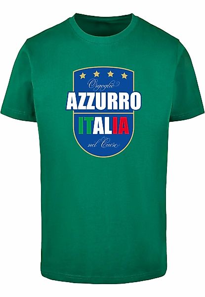 MisterTee T-Shirt "MisterTee Azurro Italia Tee" günstig online kaufen