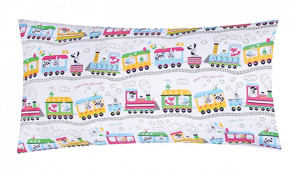 Heubergshop Kissenbezug, (1 Stück), 40x80cm - Zug Tiere Lokomotive Baumwoll günstig online kaufen