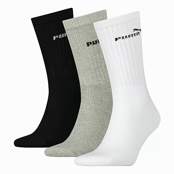 PUMA Unisex Sport Socken CLASSIC SPORT CREW 3er Pack günstig online kaufen