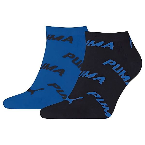 Puma Bwt Sneaker Socken 2 Paare EU 39-42 Navy / Grey / Strong Blue günstig online kaufen