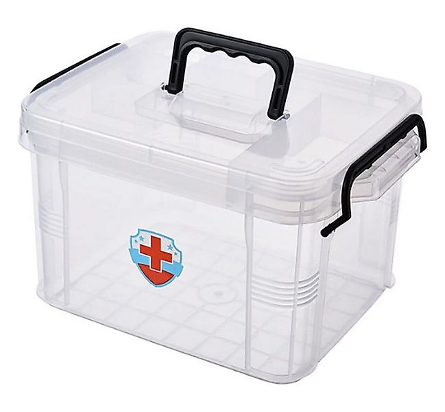 Coonoor Aufbewahrungsbox Transparente Doppelmedizinbox, Große Kapazität Auf günstig online kaufen