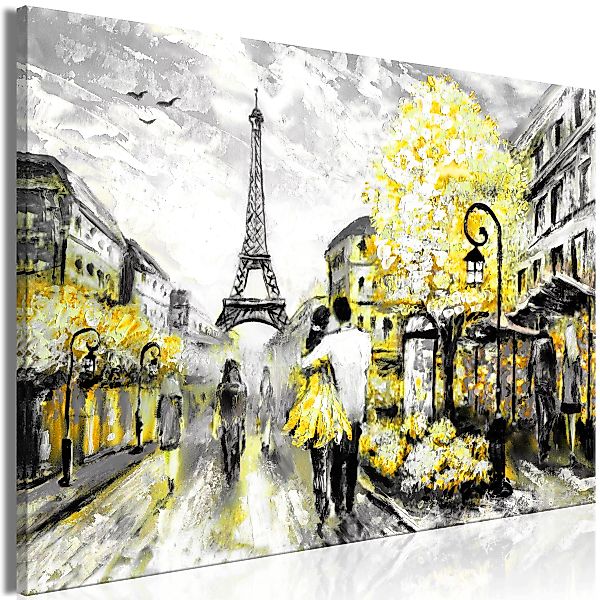 Wandbild - Colourful Rendez-vous (1 Part) Wide Yellow günstig online kaufen