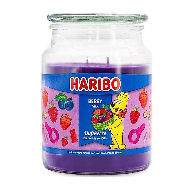 HARIBO Duftkerze Haribo Duftkerze Berry Mix Kerze günstig online kaufen