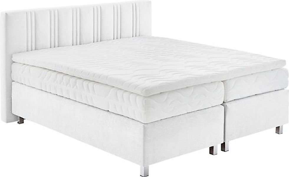 Westfalia Schlafkomfort Boxspringbett wahlweise mit Bettkasten und Topper günstig online kaufen