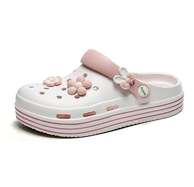 HUSK'SWARE Clog (Damen Blumen Clogs Sommer Freizeit) Leichte, atmungsaktive günstig online kaufen