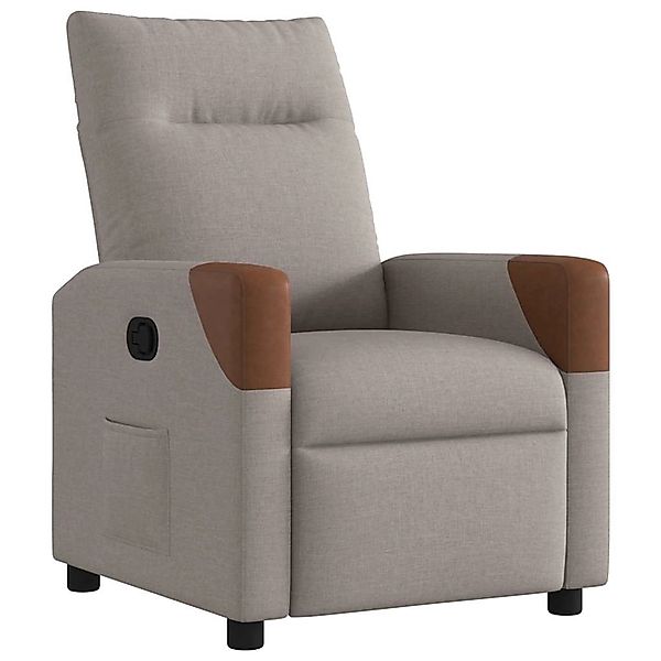 vidaXL Relaxsessel Taupe Stoff 4104814 günstig online kaufen