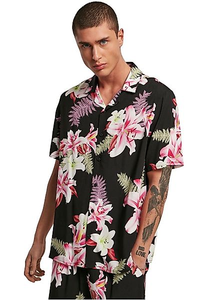 Urban Classics Herren Freizeithemd VISKOSE AOP RESORT - Regular Fit günstig online kaufen