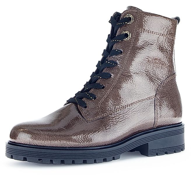 Gabor Pisa Schnürboots, Blockabsatz, Schnürstiefelette, Komfortschuh günstig online kaufen