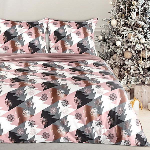 Eurofirany Bettwäsche Weihnachtsbettwäsche, Weihnachtsgeschenk Satinbaumwol günstig online kaufen