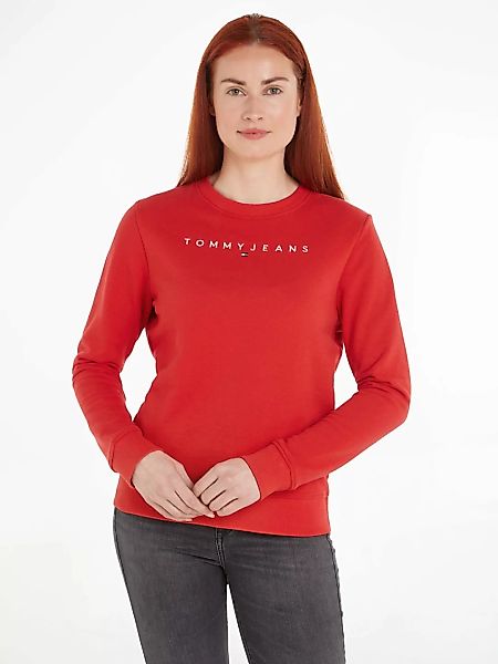 Tommy Jeans Curve Sweatshirt "TJW REG LINEAR CREW EXT" günstig online kaufen
