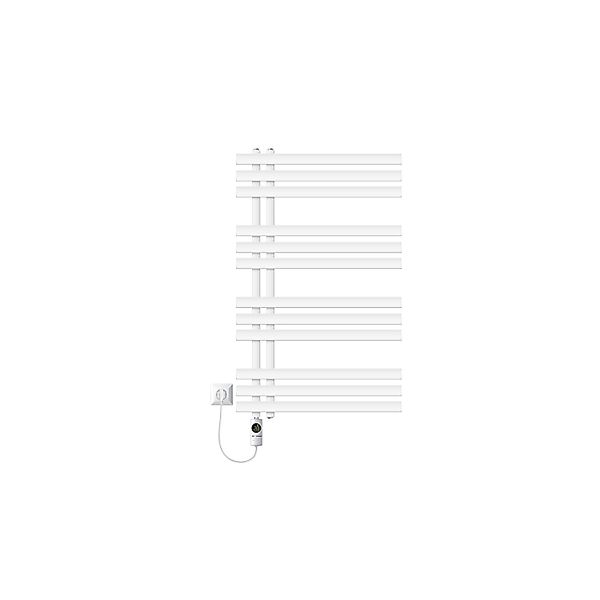 LuxeBath Badheizkörper 600x1000mm Weiß mit Heizstab 600W Digital günstig online kaufen