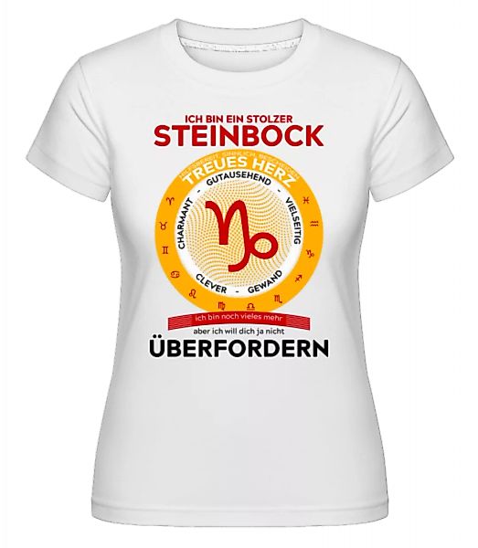 Steinbock Treues herz · Shirtinator Frauen T-Shirt günstig online kaufen