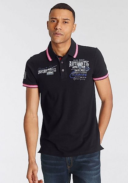 Bruno Banani Poloshirt Kurzarm, körpernahe Passform, aus Baumwollmischung günstig online kaufen