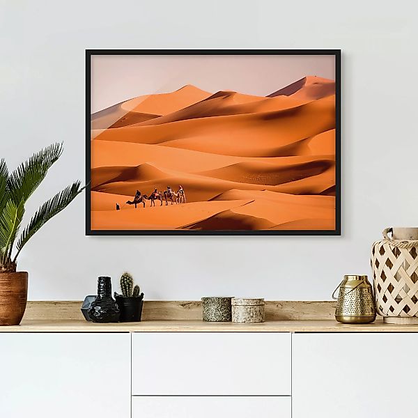 Bild mit Rahmen Natur & Landschaft - Querformat Namib Desert günstig online kaufen