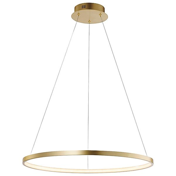 Just Light Pendelleuchte Circle Gold Ø 60 cm günstig online kaufen