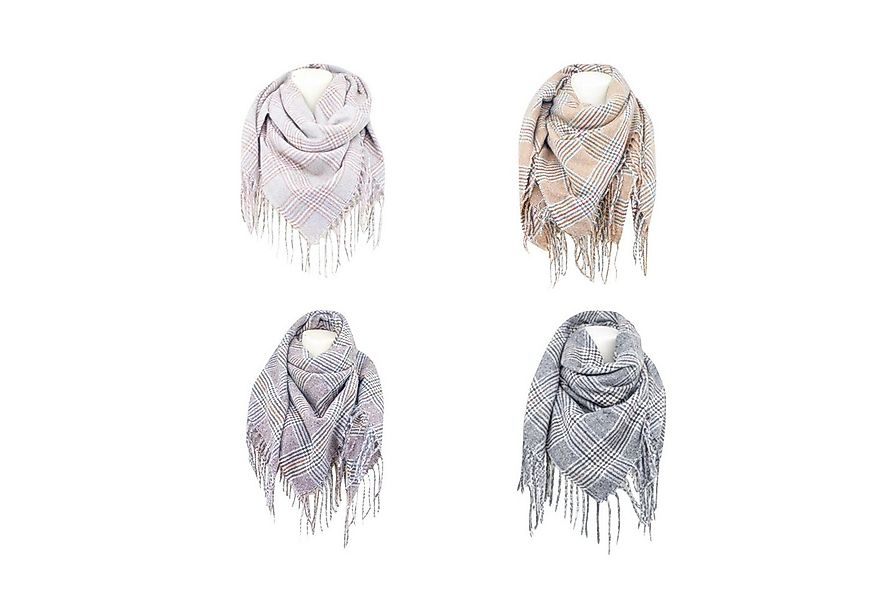 Antonio Schal Winter Damen Schal Cashmera » Fransenschal 105cm x 100cm, (Ke günstig online kaufen